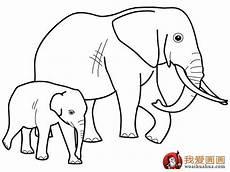 大象简笔画简单